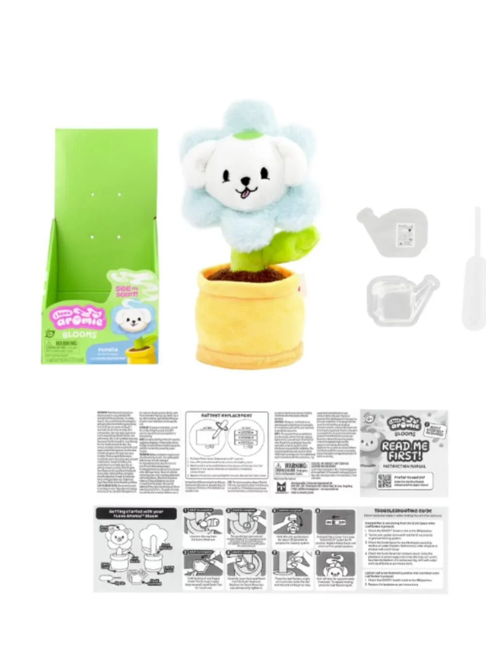 ToyMonster i love aromie Florella Vanilla Scented Flower Plush Mist Toy